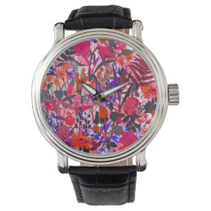 Niedliche Blume Armbanduhr