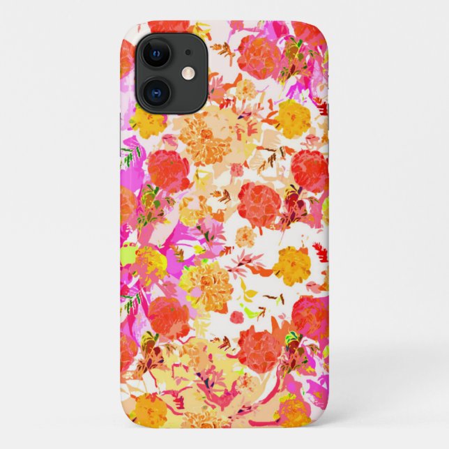 Niedliche Blume Case-Mate iPhone Hülle (Rückseite)