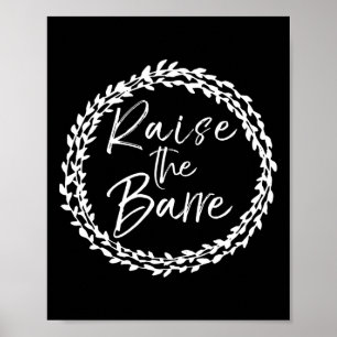 Niedliche Blume Circle Design Tanz Pun Gift Rap T Poster