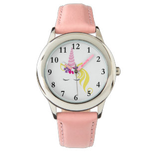 Niedliche Blume Crown Unicorage Watch Armbanduhr
