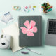 Niedliche Blume des rosa hawaiianischen Hibiskus Aufkleber (iPad Cover)