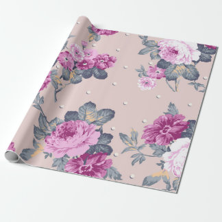 niedliche Blume Design Textil Illustration, Patron Geschenkpapier