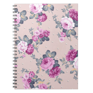niedliche Blume Design Textil Illustration, Patron Notizblock
