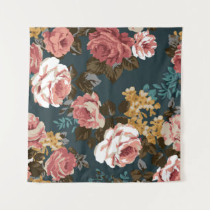 niedliche Blume Design Textil Illustration, Patron Wandteppich