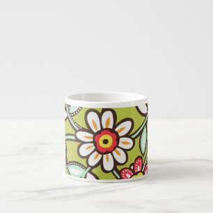 Niedliche Blume Espressotasse