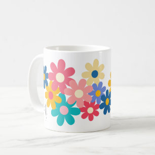Niedliche Blume Kaffeetasse