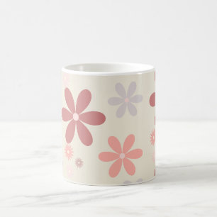 niedliche Blume Mädchen Glitzer Kaffeetasse