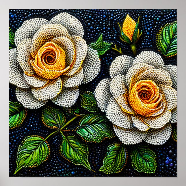 Niedliche Blume Poster (Vorne)