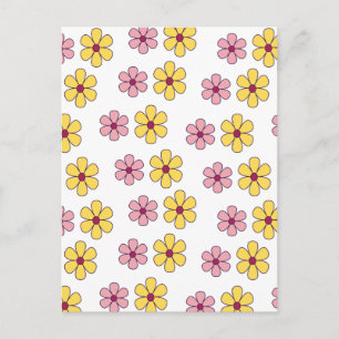 Niedliche Blume Postkarte