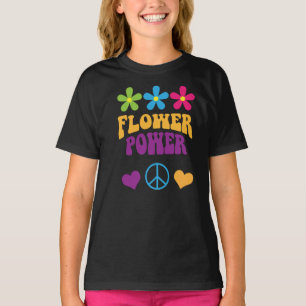 Niedliche Blume Power 60er T-Shirt