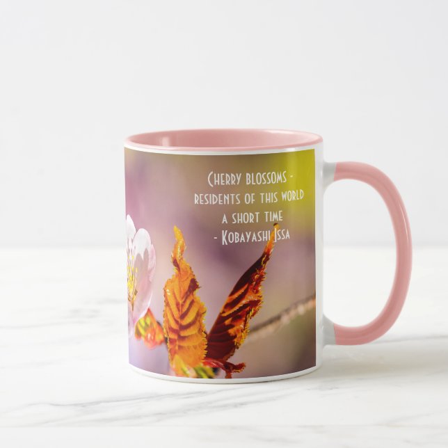 Niedliche Blume Sakura Tasse (Rechts)