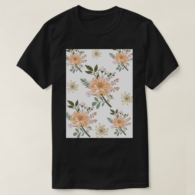 niedliche Blume T-Shirt (Design vorne)