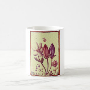 Niedliche Blumen-Tasse Kaffeetasse