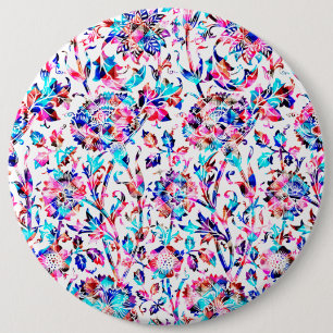 Niedliche Blumenmuster Button