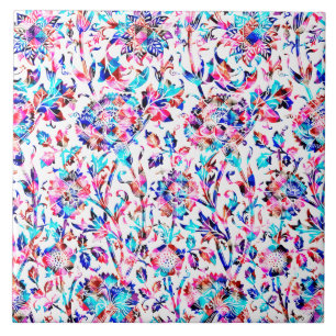 Niedliche Blumenmuster Fliese