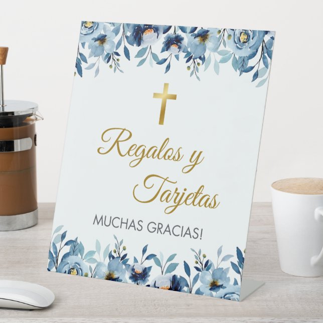 Niedliche Blüten in der ersten Kommune Spaniens Sockelschild (In Situ)