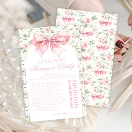 Niedliche boho pinkfarbene Bugbrust-Girl-Duschspie