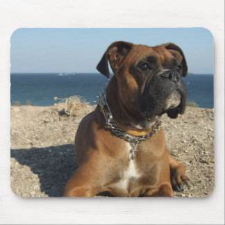Niedliche Boxer-Hundemausunterlage Mousepad