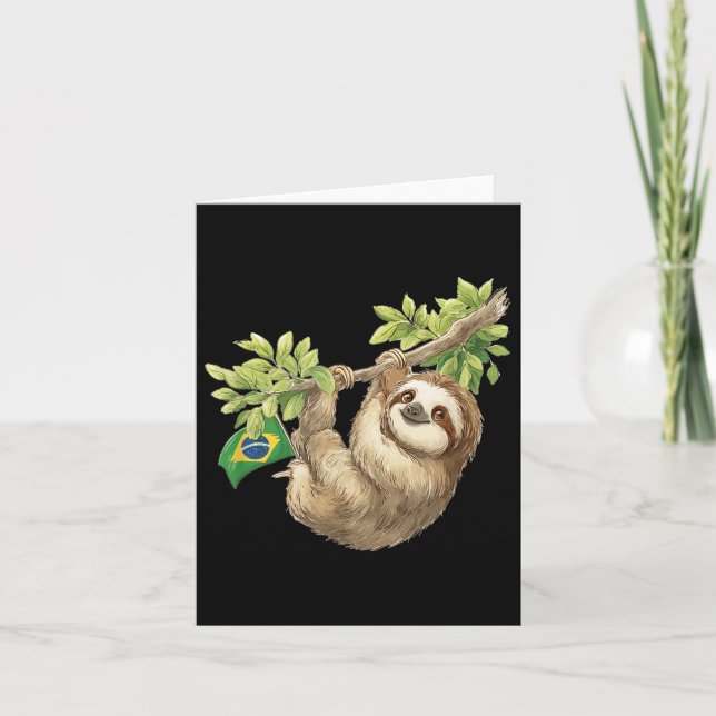 Niedliche brasilianische Kleidung für Erwachsene u Karte (Vorderseite)