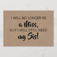 Niedliche Bridesmaid / Vorschlag für eine Trauzeug