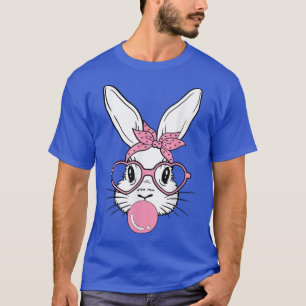 Niedliche Brillengläser Bubblegum für Frauen Kinde T-Shirt