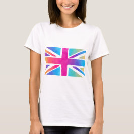 Niedliche britische Flagge T-Shirt