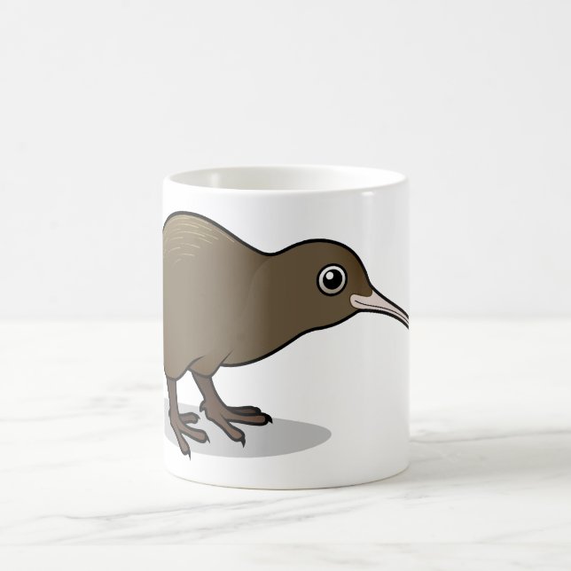 Niedliche Brown-Kiwi von Neuseeland Tasse (Mittel)