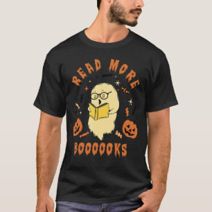 Niedliche Bücher Ghost Read more Books Lehrerin Ha T-Shirt