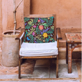 Niedliche Bugs Funny Floral Spring Summer Brown Mu Kissen