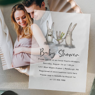 Niedliche Bunnies Babydusche