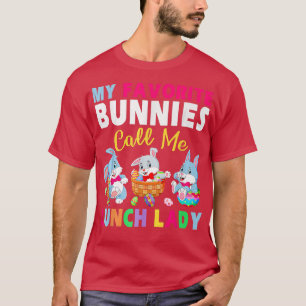 Niedliche Bunnies nennen mich Mittag Lady Bunny T-Shirt