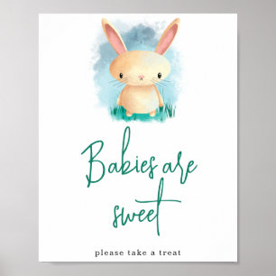 Niedliche Bunny Babys sind süß Poster