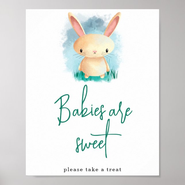 Niedliche Bunny Babys sind süß Poster (Vorne)