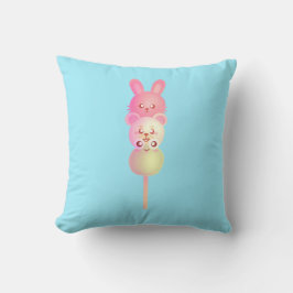 Niedliche Bunny-, Bär- und Frosch-Dango Kissen