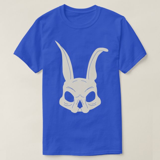 Niedliche Bunny Face Gefärbte Krawatte Brillen Ost T-Shirt (Design vorne)