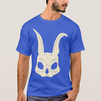 Niedliche Bunny Face Gefärbte Krawatte Brillen Ost T-Shirt