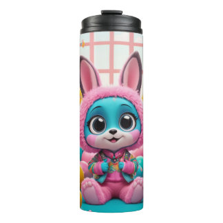 Niedliche Bunny Water Flasche - Adable Blue Rabbit