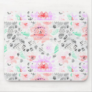 Niedliche bunt bläserne aztec mousepad