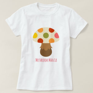 Niedliche bunt Pilze zitieren T - Shirt