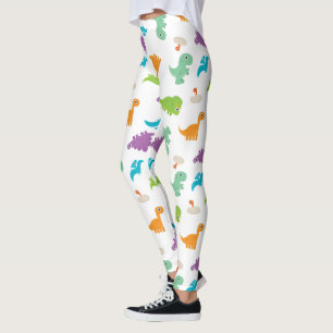 Niedliche bunte DINOSAURIER Leggings