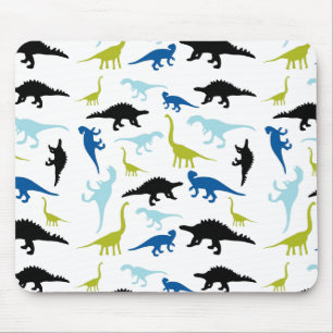 Niedliche bunte Dinosaurier-Mousepad Mousepad