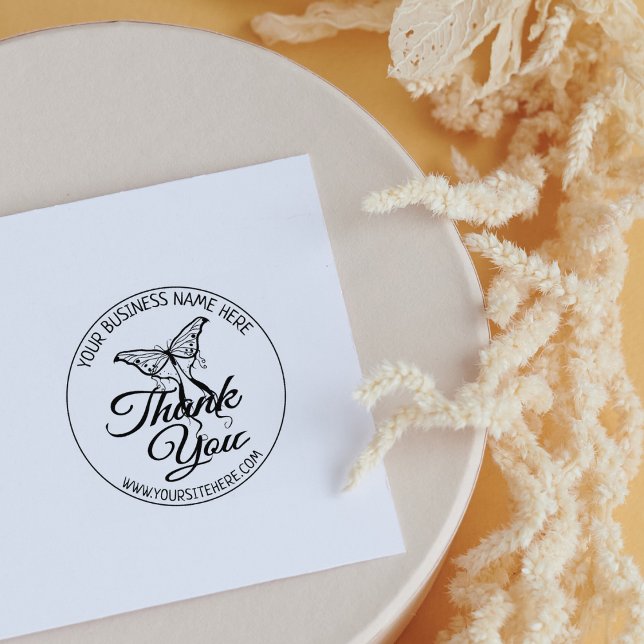 Niedliche Butterfly Handmade Small Business Vielen Gummistempel (Von Creator hochgeladen)