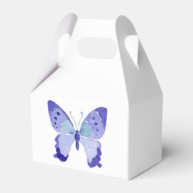 Niedliche Butterfly-Hochzeit Geschenkschachtel (Vorderseite)
