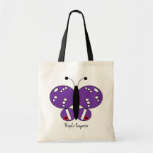 Niedliche Butterfly-Tasche - Lila Kaiser