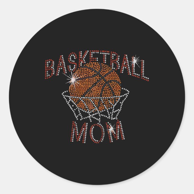 Niedliche Bysketbyll-Mama für Mama Bysketbyll-Mama Runder Aufkleber (Vorderseite)