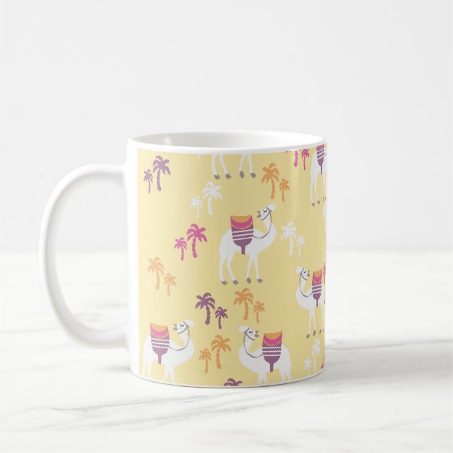Niedliche Camel-Kaffee-Tasse Kaffeetasse (Links)