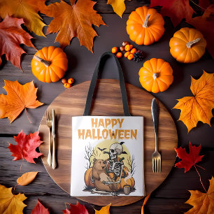 Niedliche Capybara Halloween Tote Tag