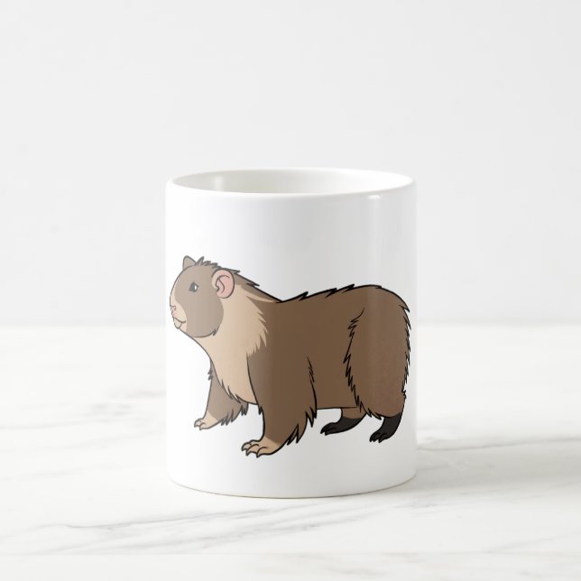 niedliche Capybara Kaffeetasse (Mittel)