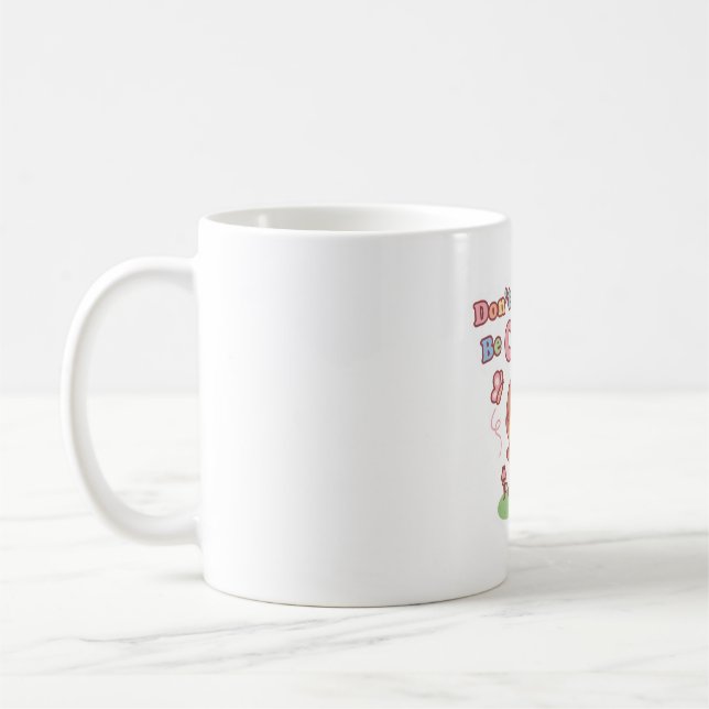 Niedliche Capybara und Schmetterlinge machen sich  Kaffeetasse (Links)