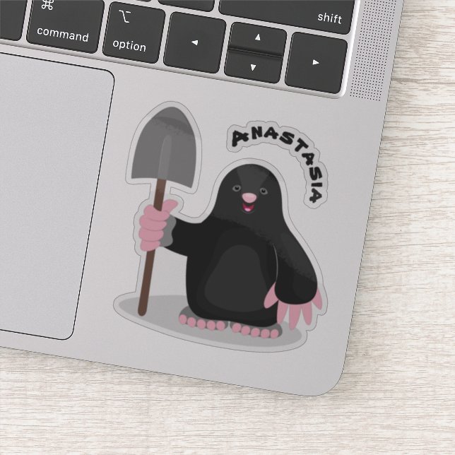 Niedliche Cartoon-Abbildung Aufkleber (Detail)